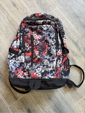 nike airmax backpack r ed Nike Unisex Polyester Hoops Elite Backpack, Royal Red and Black,  19""x11""x9"
